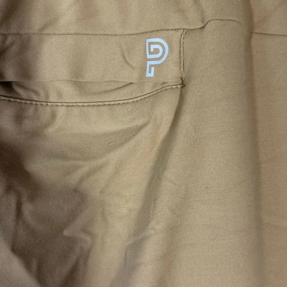 Public Rec Pants Mens 38x30 Gamechanger Brown Stretch‎ Athletic Drawstring